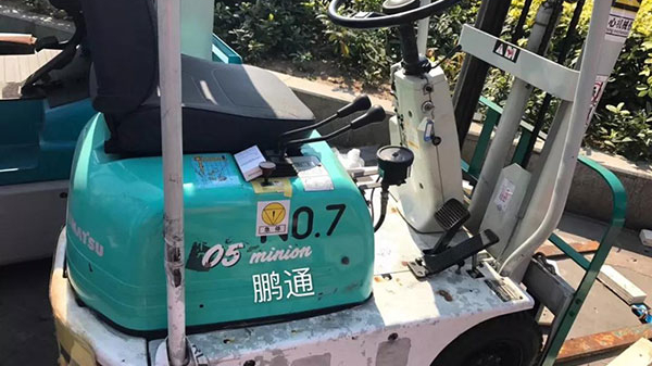 二手叉車進口報關(guān)