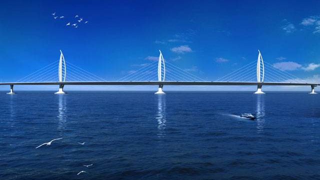 拱北海關辦理港珠澳大橋珠海公路口岸首項海關對外業(yè)務